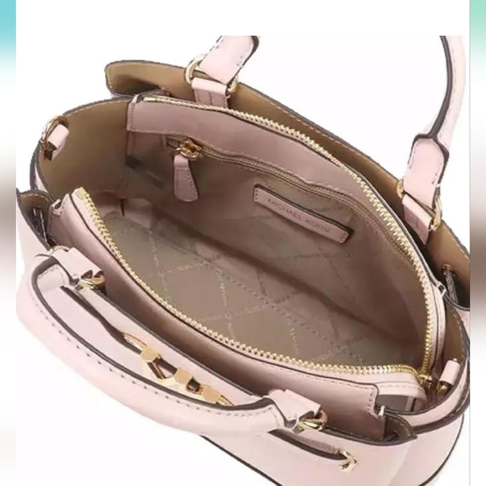 Michael Kors Large Reed Belted Satchel - Picture 4 of 4